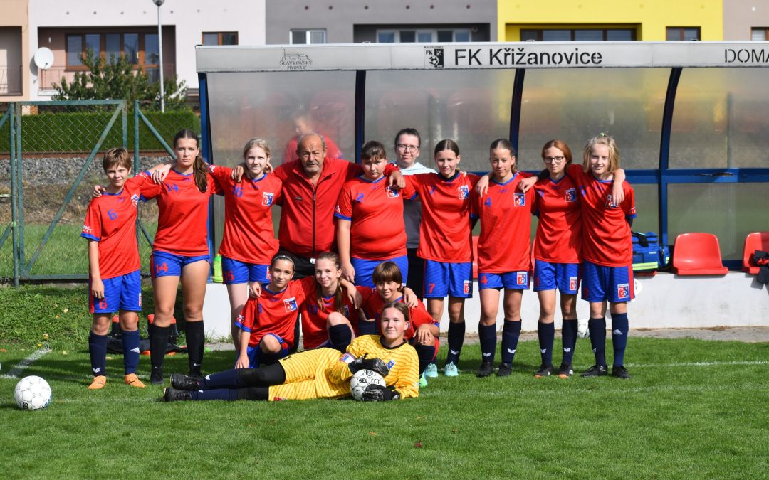 FK Křižanovice – SK Fotbalová škola Třebíč 0:17 (0:10)